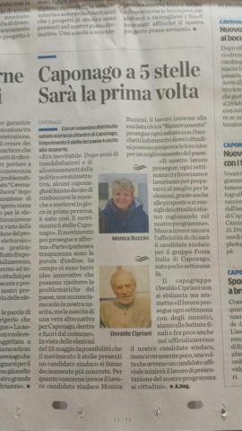 Rassegna Stampa - Il Cittadino 15/03/2014