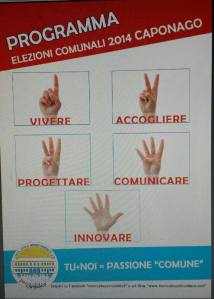 Secondo Volantino - programma Lista Rinnovamente 2.0