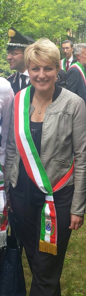 Monica Buzzini Sindaco - fascia tricolore