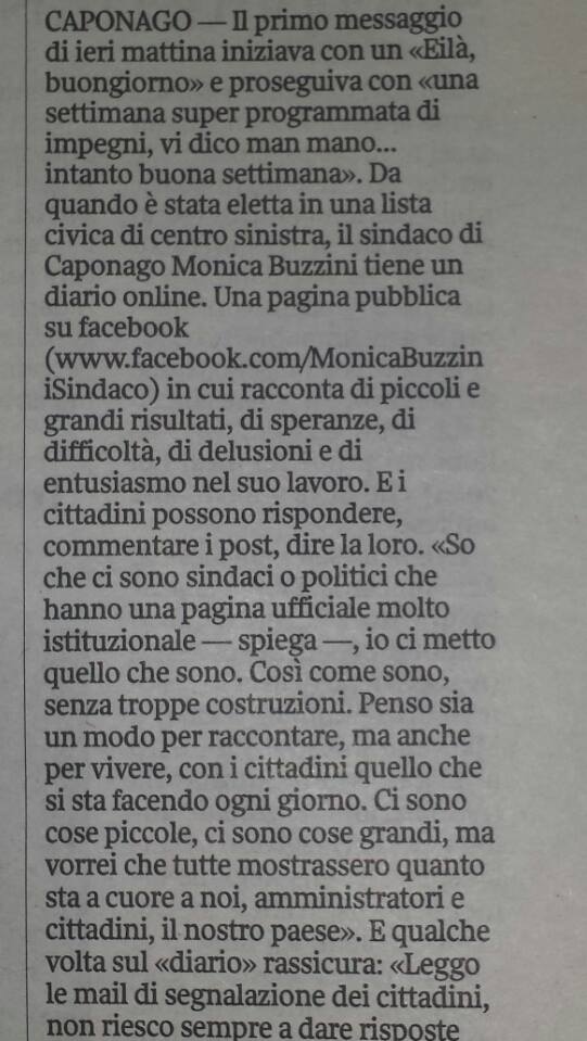 Rassegna Stampa -Martedi 4 luglio 2014 -Corriere della Sera