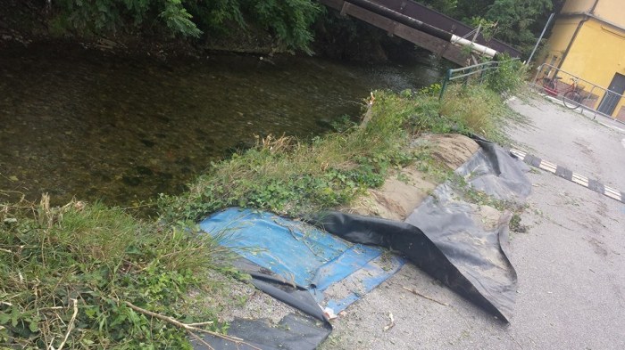 Inizio Lavori Sponde Lungo Molgora