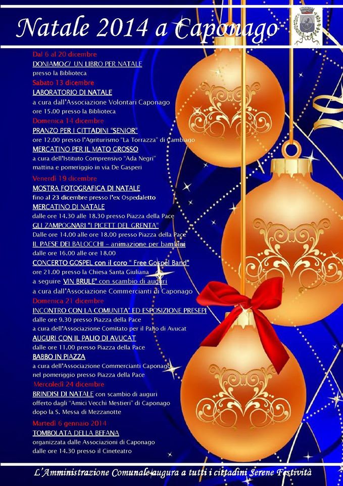 Natale 2014 a Caponago