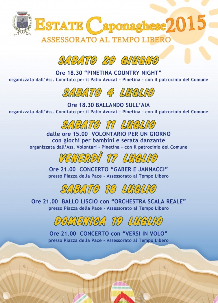 Estate Caponaghese 2015